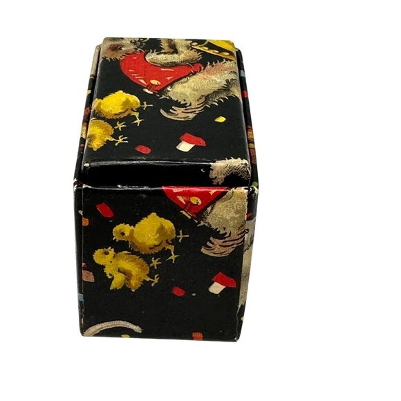 Uncas Toy Ring Complete Set Cat Box Black Baby Doll Patent 1643421 Vintage USA - Picture 11 of 16